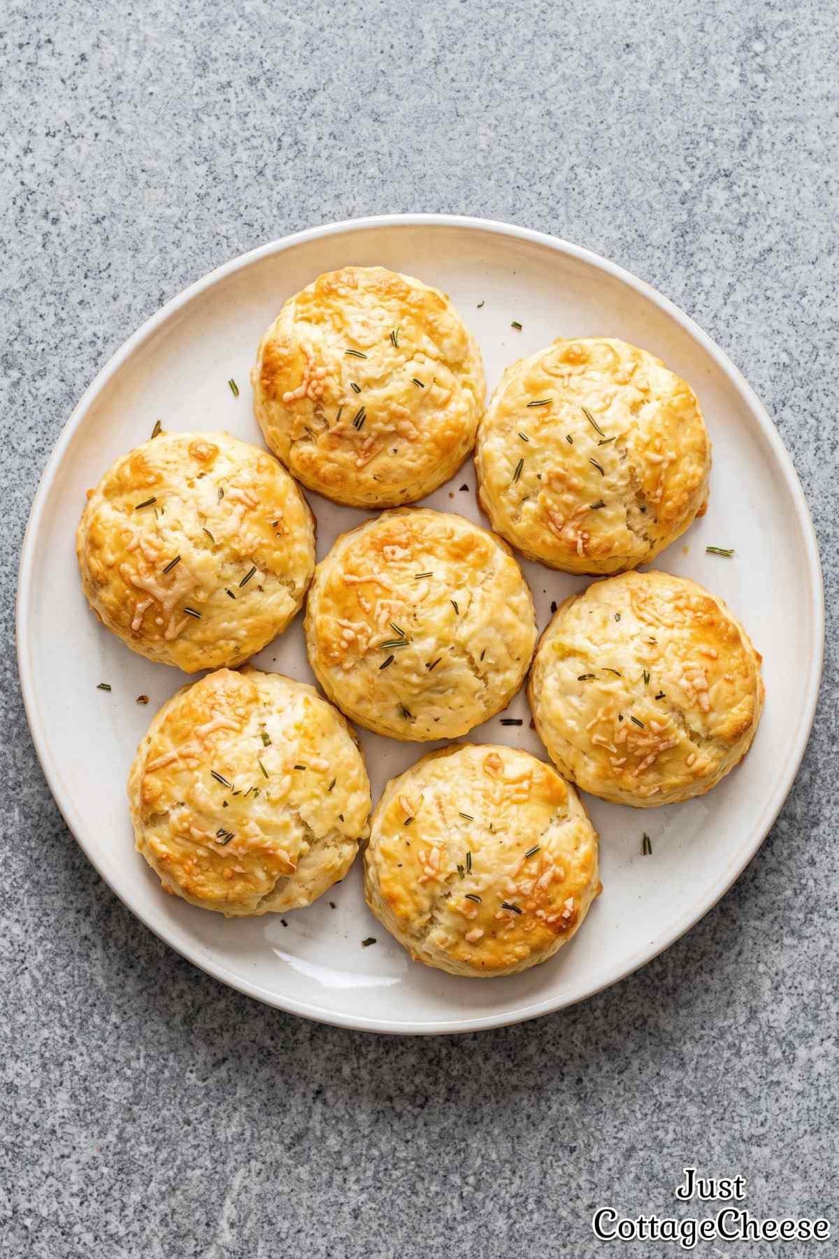 Savory parmesan rosemary biscuits