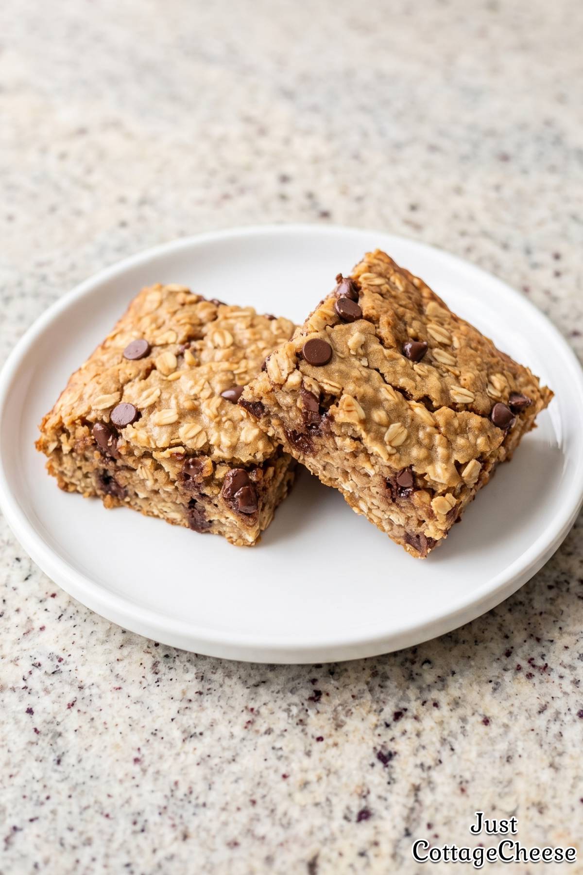 Fluffy cottage cheese banana treats