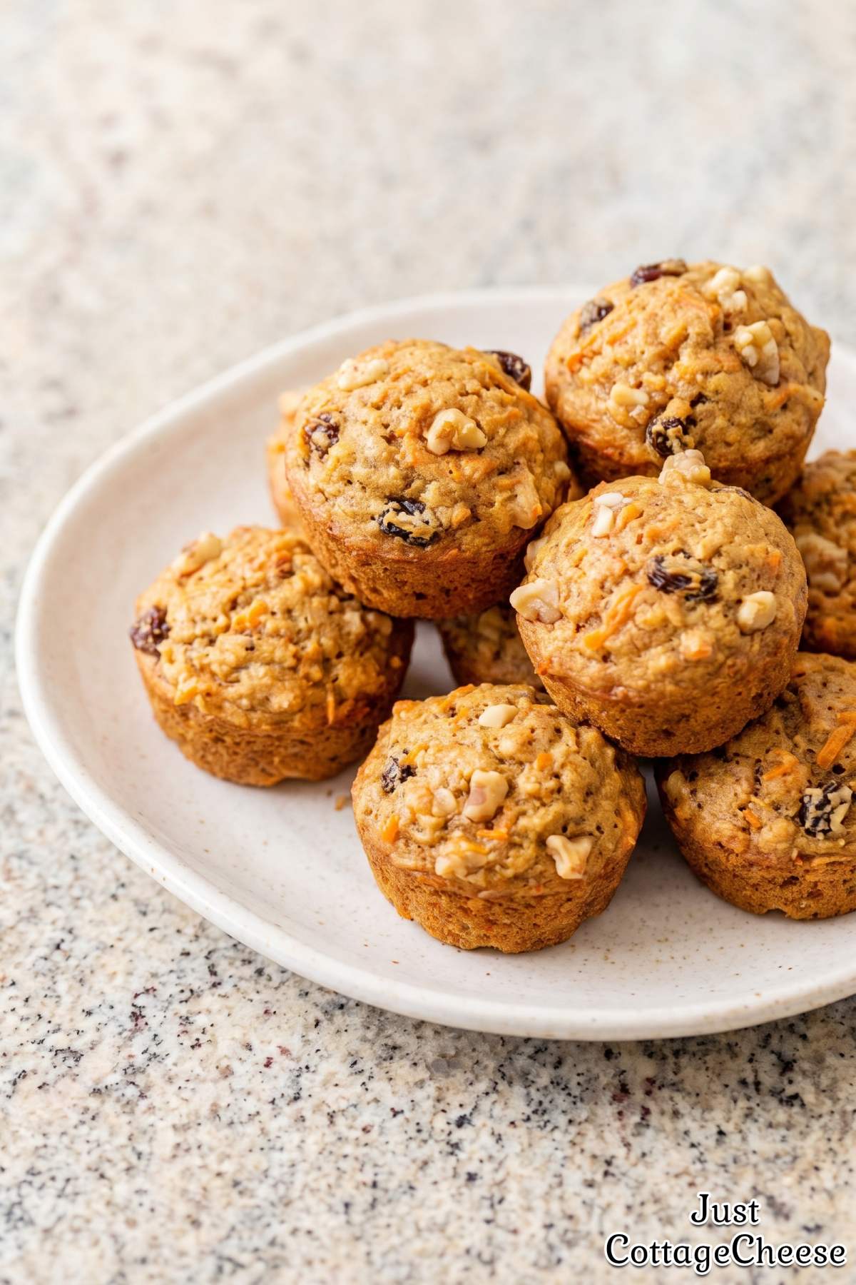 Homemade carrot cake bites