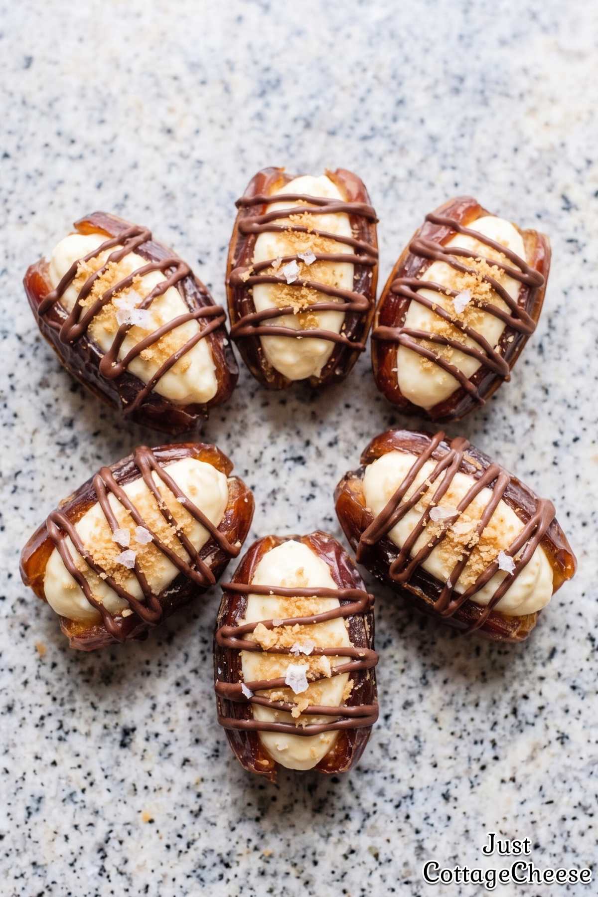 Wholesome cottage cheese cheesecake date bites