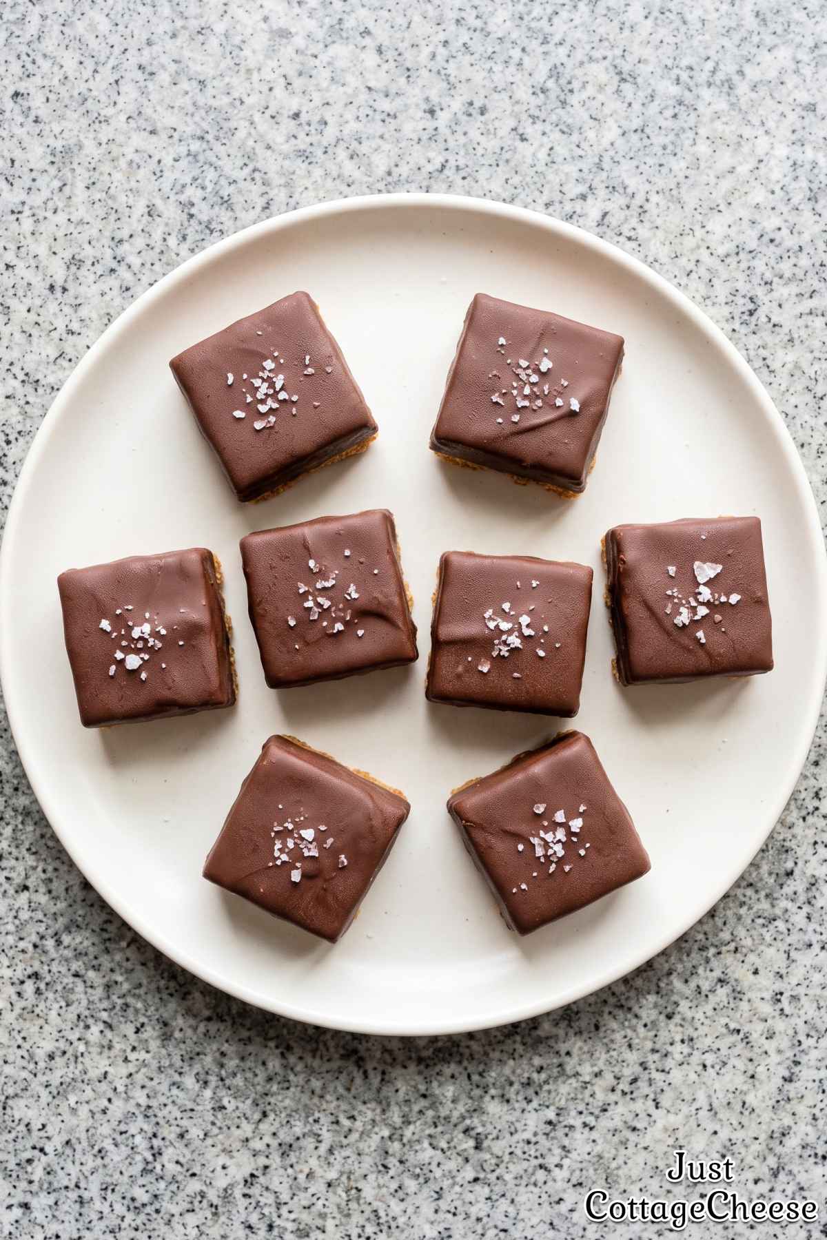 Easy cottage cheese cheesecake bites