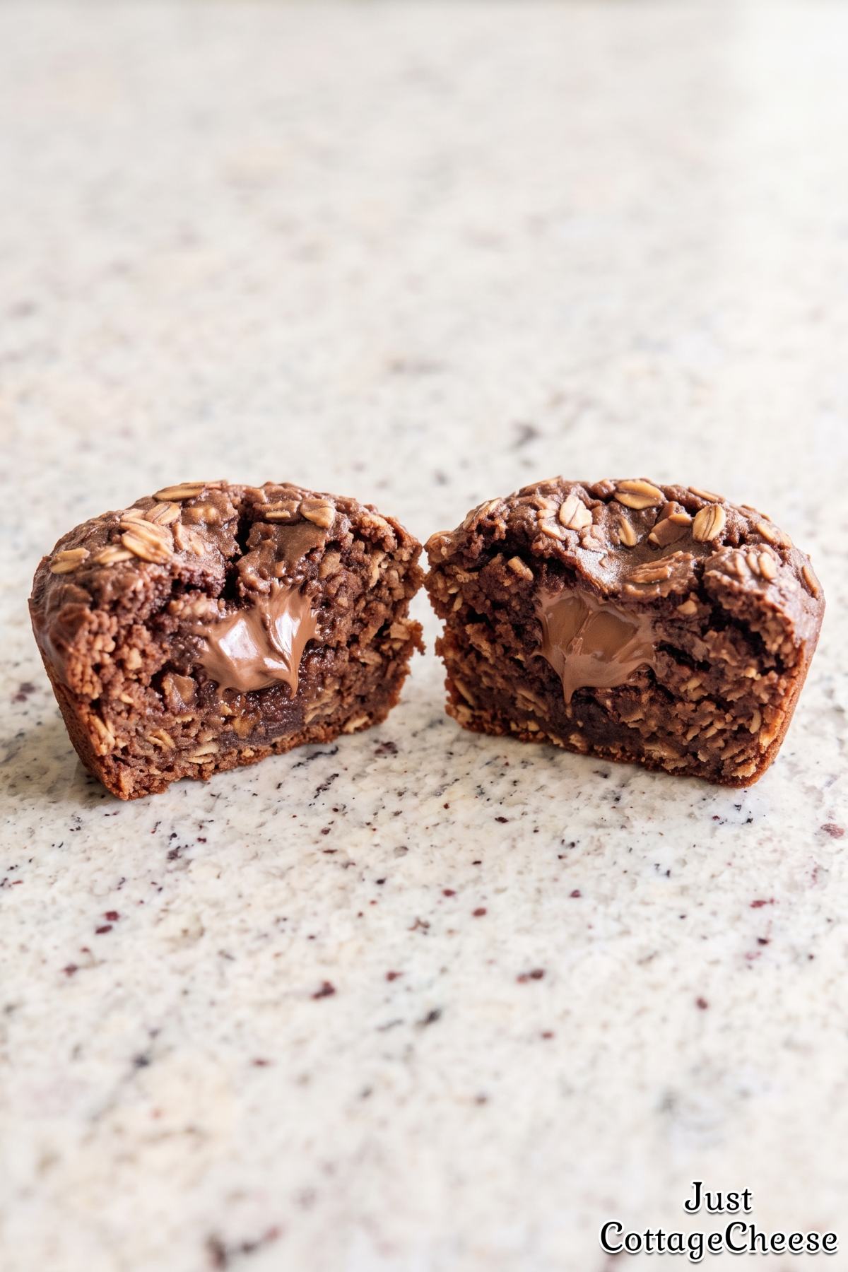 Wholesome chocolate hazelnut oat cups