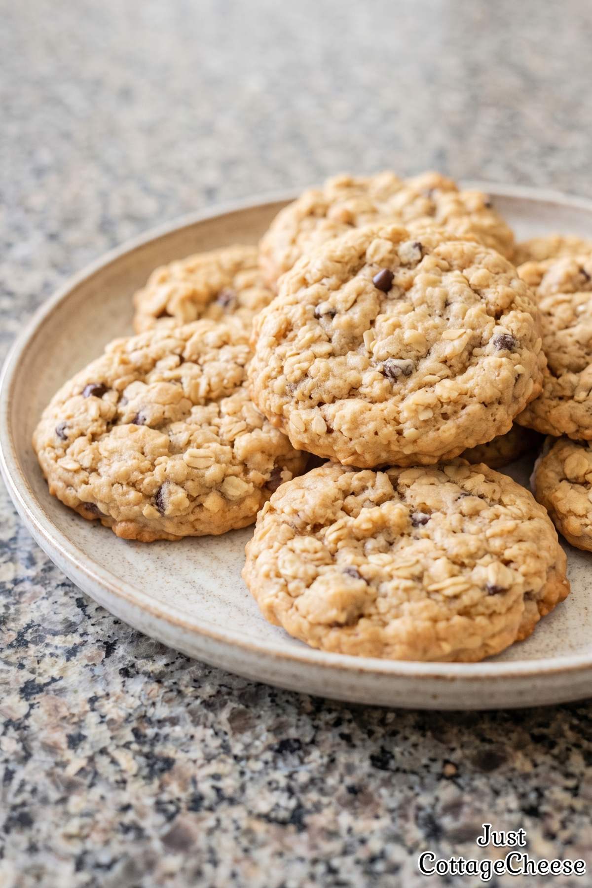 Homemade peanut butter oatmeal cookies