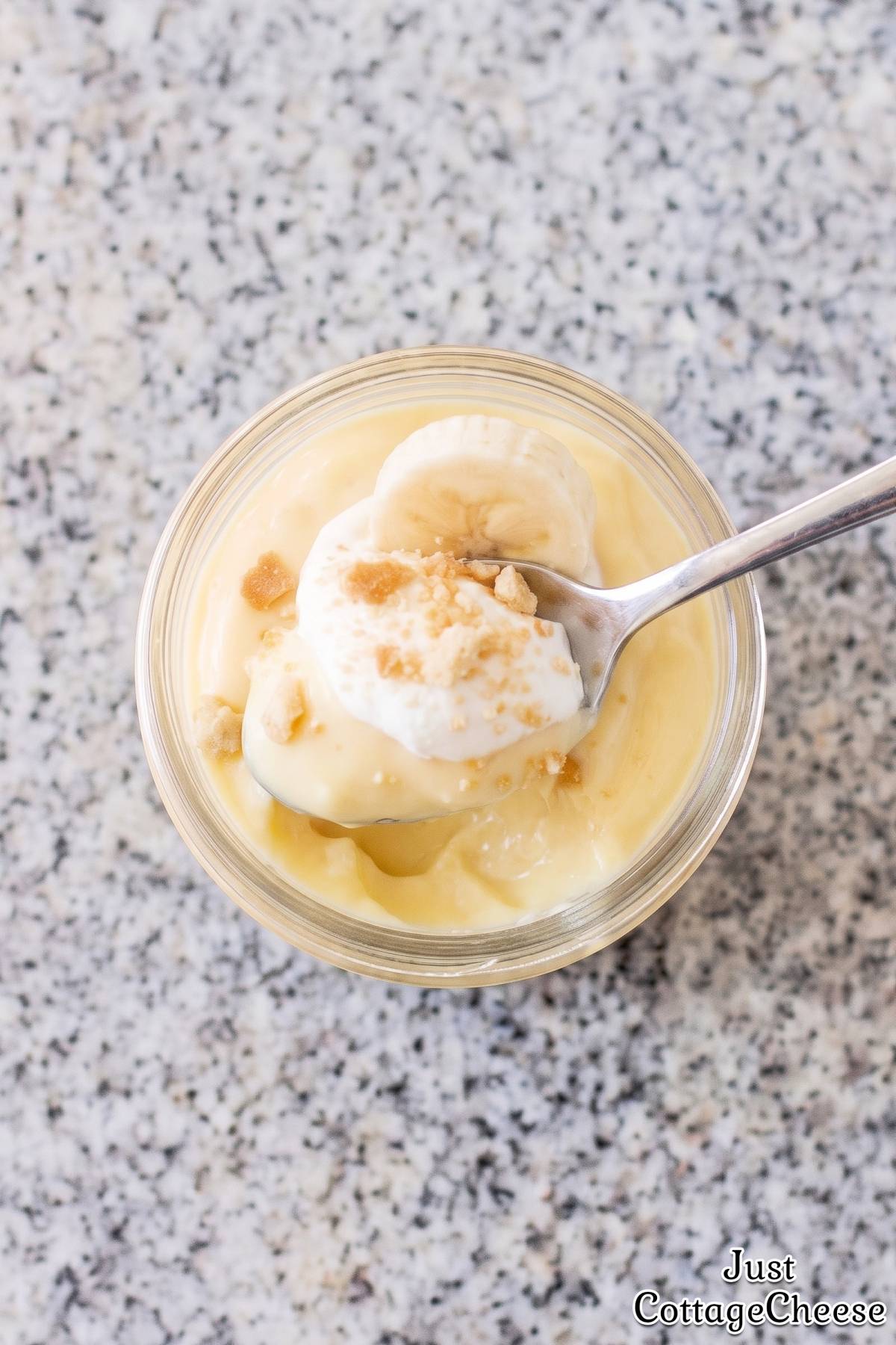 Simple high protein banana pudding recipe