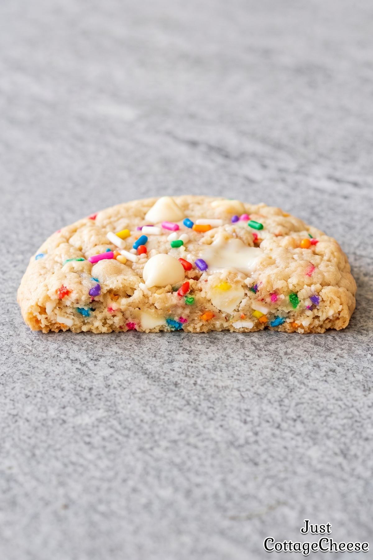 Wholesome cottage cheese cookie treats