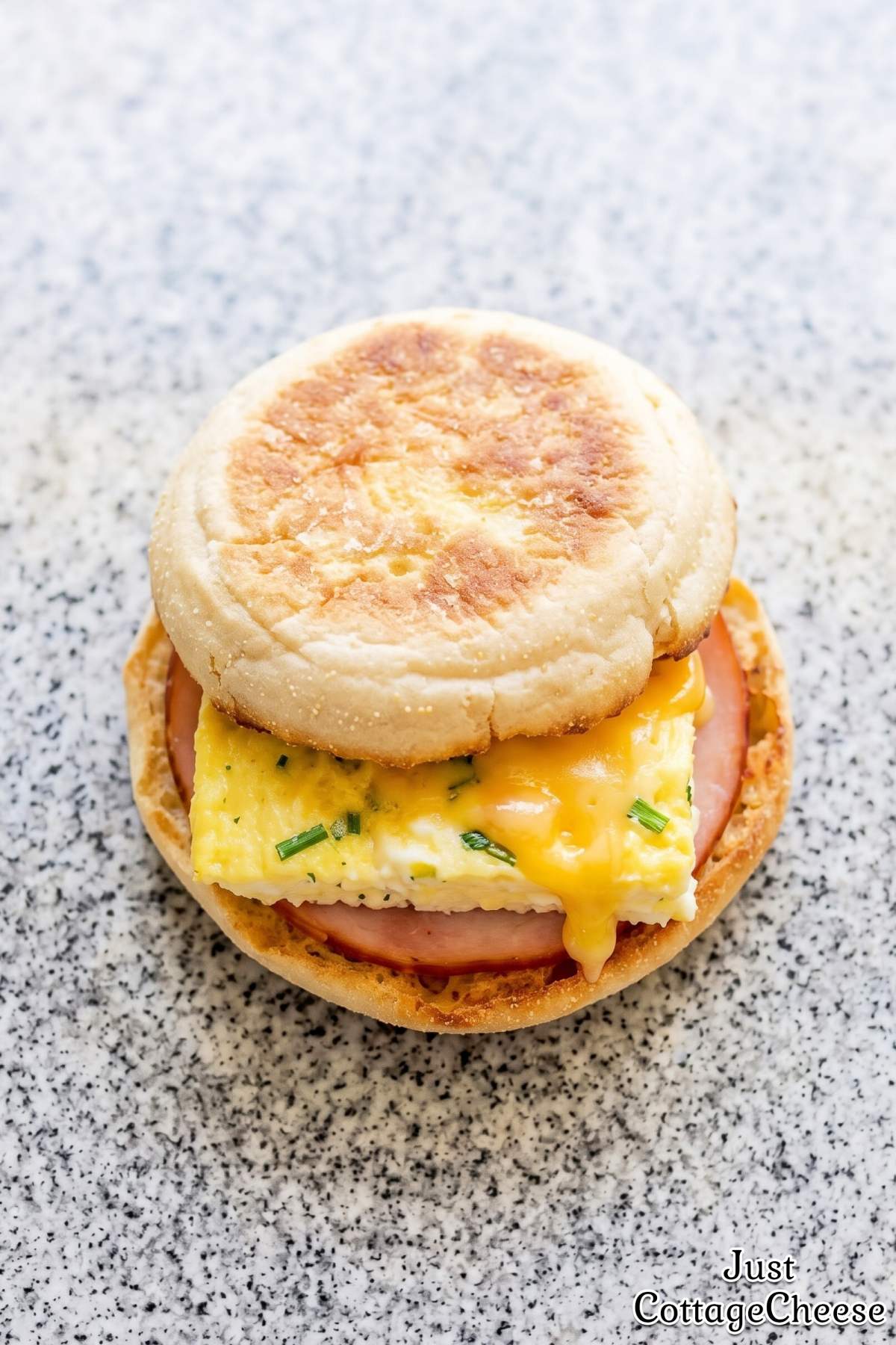Simple high protein breakfast sandwich