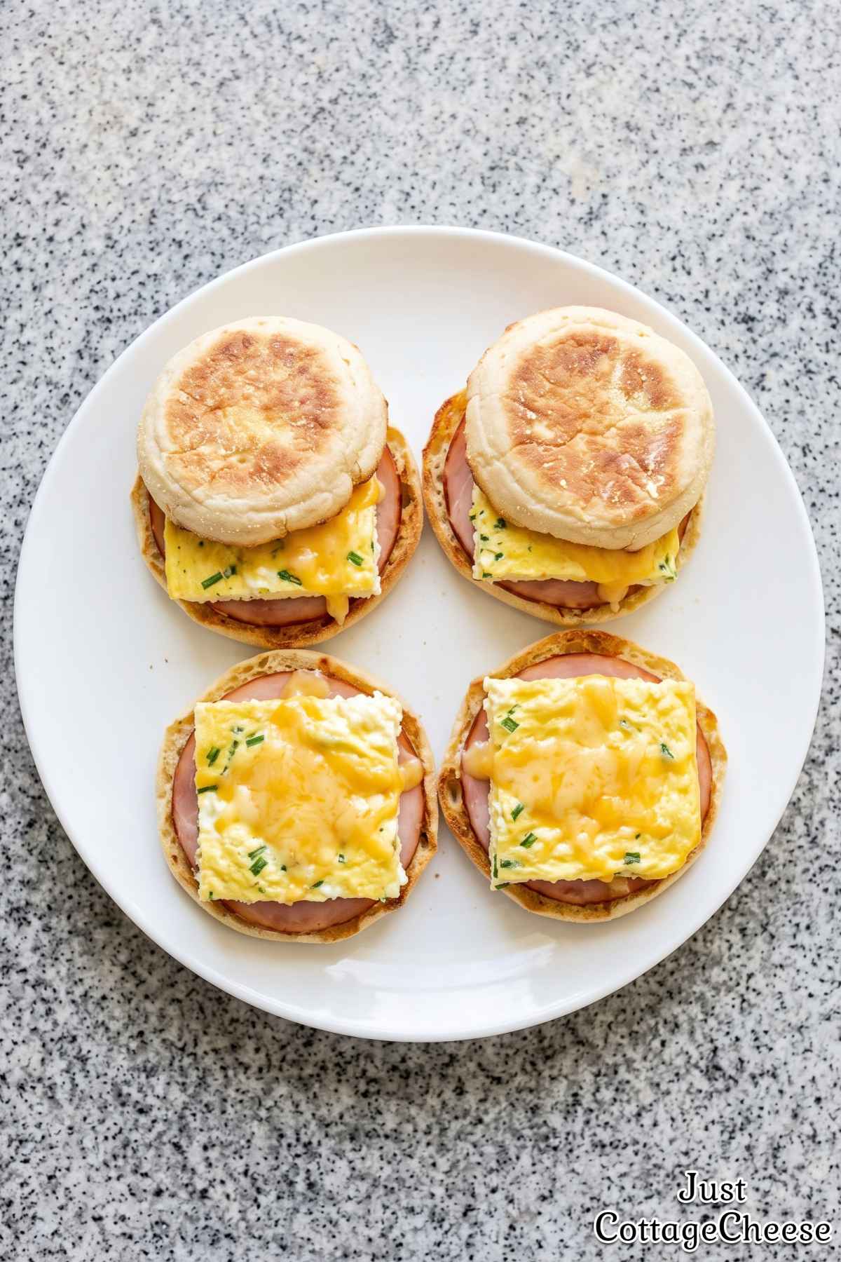 Hearty cottage cheese protein sandwich