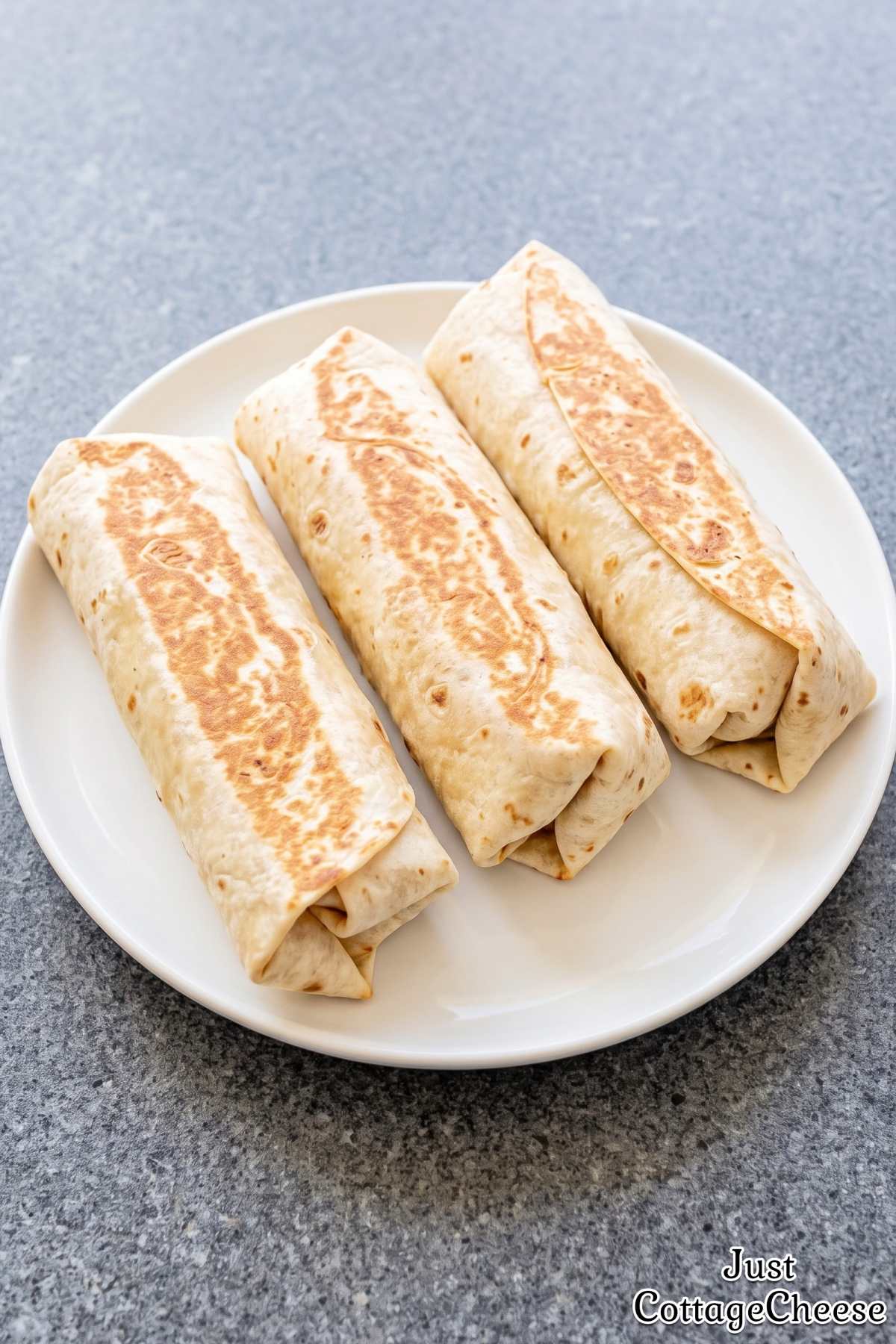 Easy high protein chorizo breakfast wrap