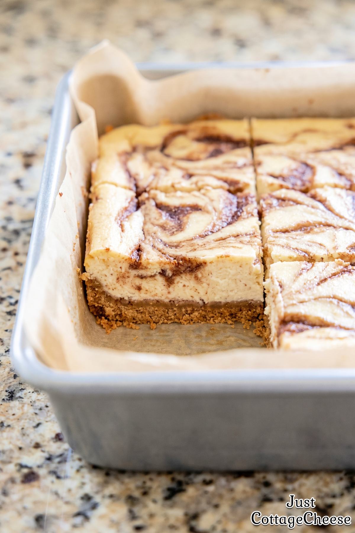 Easy cottage cheese protein bars