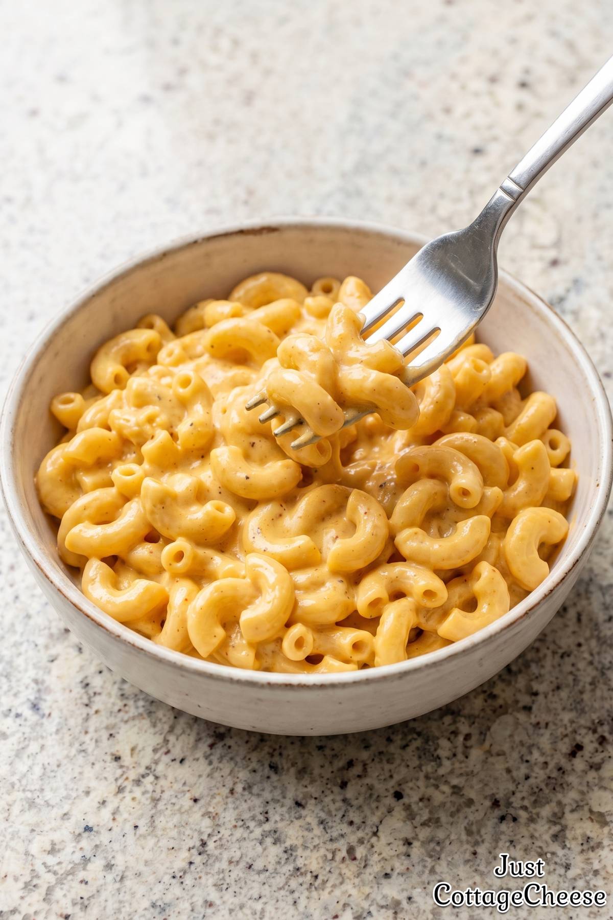 Rich and cheesy protein mac and cheese