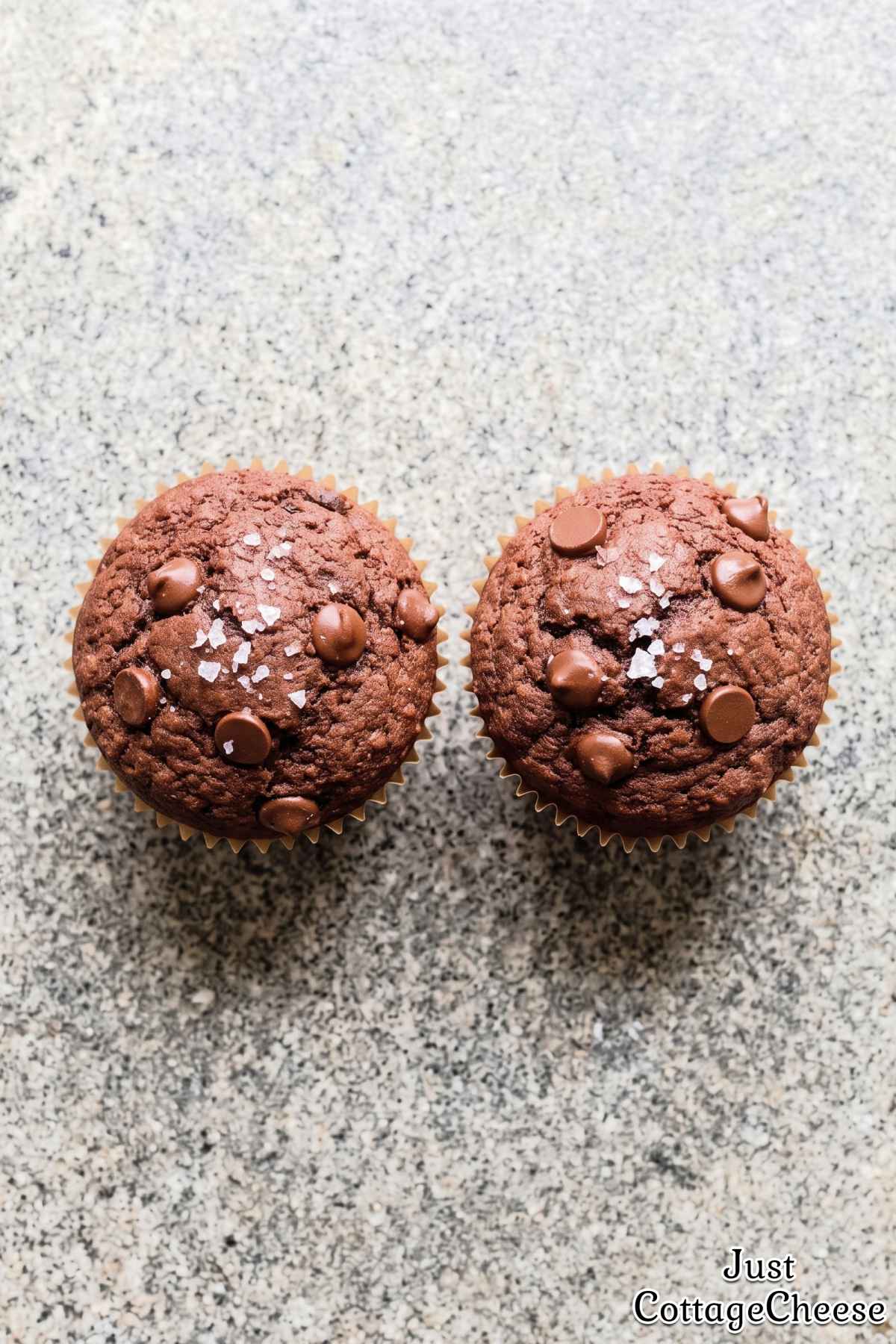 Fluffy cottage cheese chocolate snacks