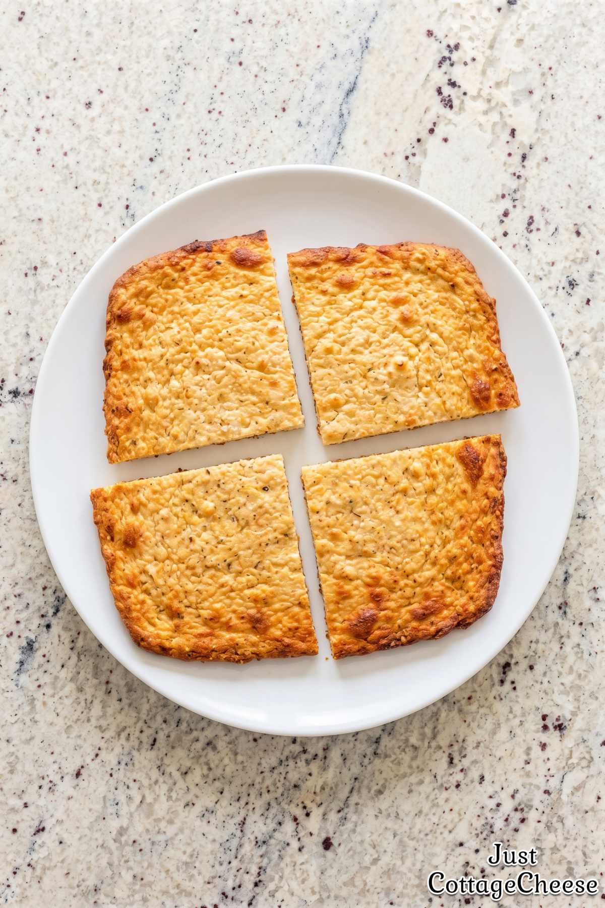 Homemade high protein flatbread