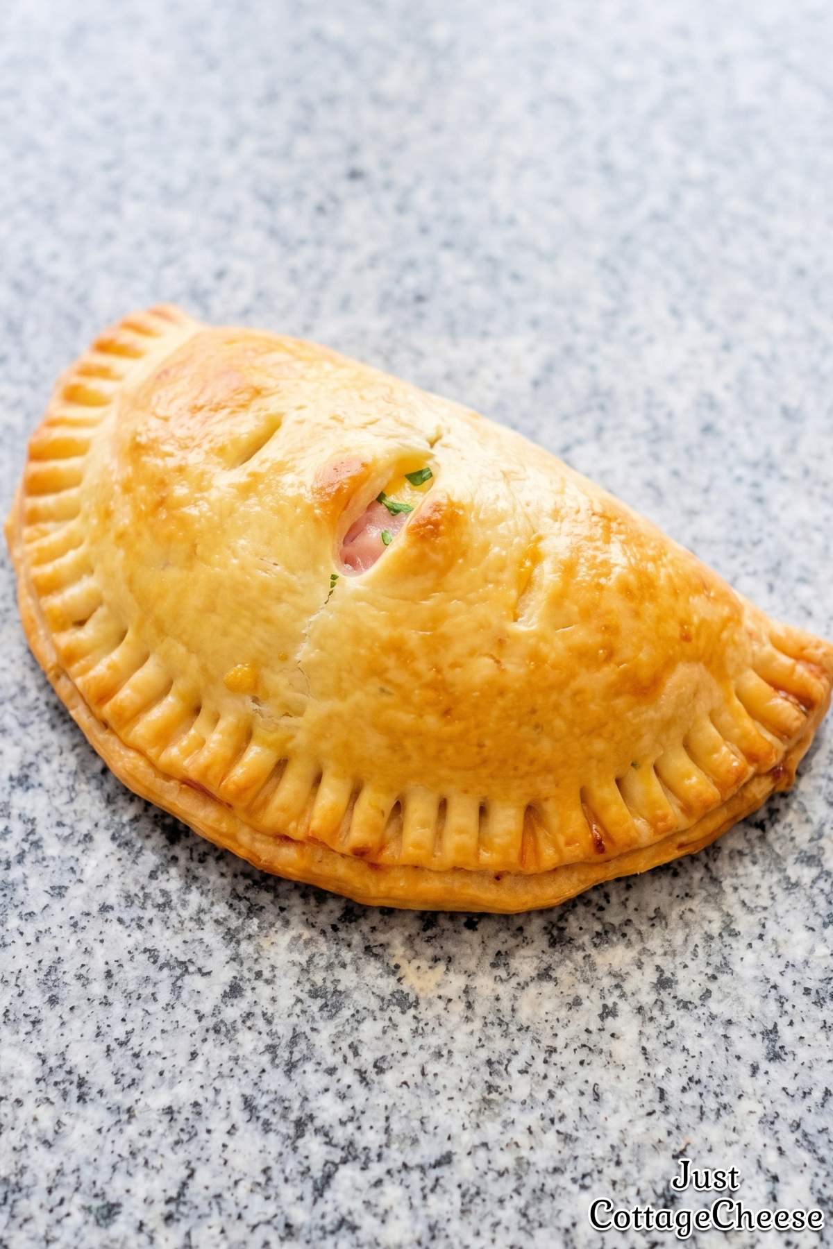 Wholesome protein ham and cheese pocket
