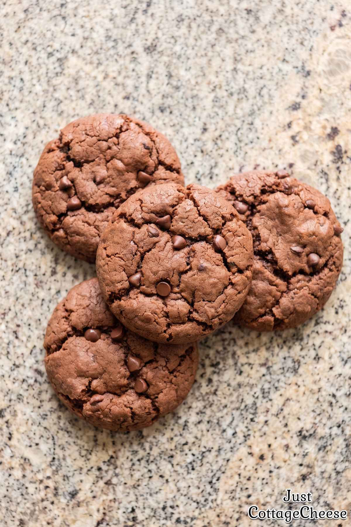 Rich mocha protein cookies