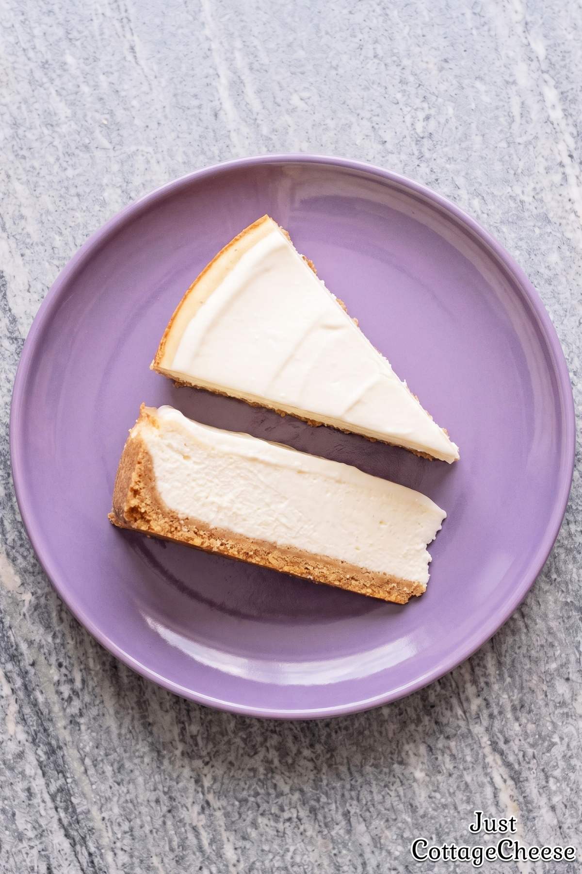 Healthy New York protein cheesecake dessert