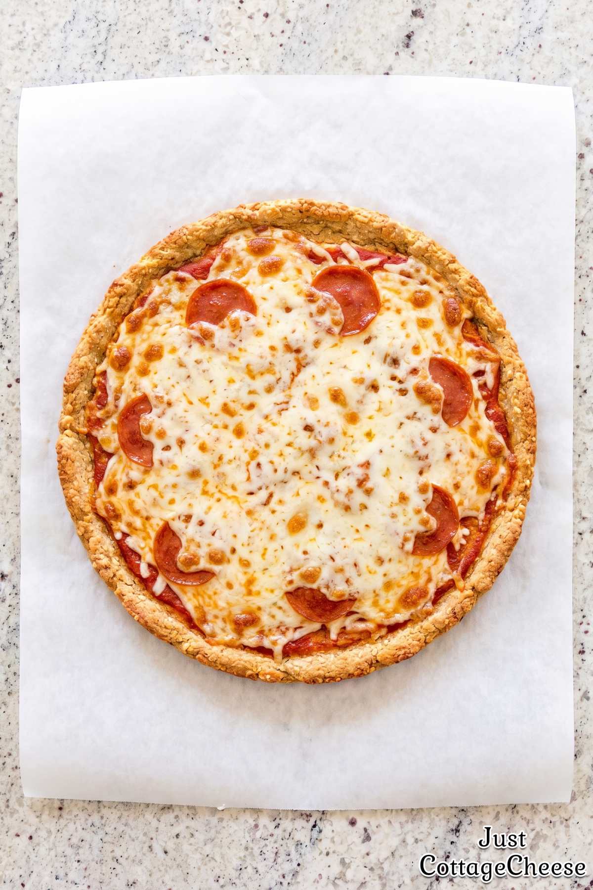 Simple oat protein pizza crust