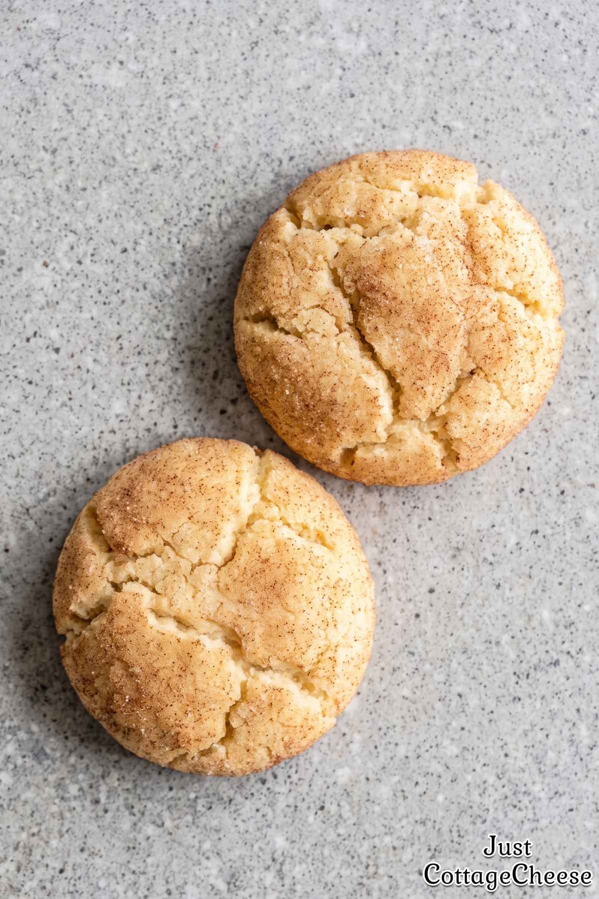Chewy cottage cheese protein cookies