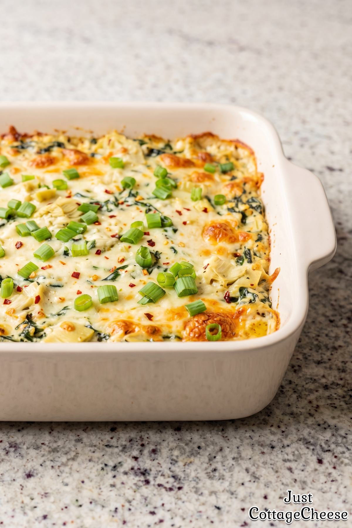 Warm savory spinach artichoke dip recipe