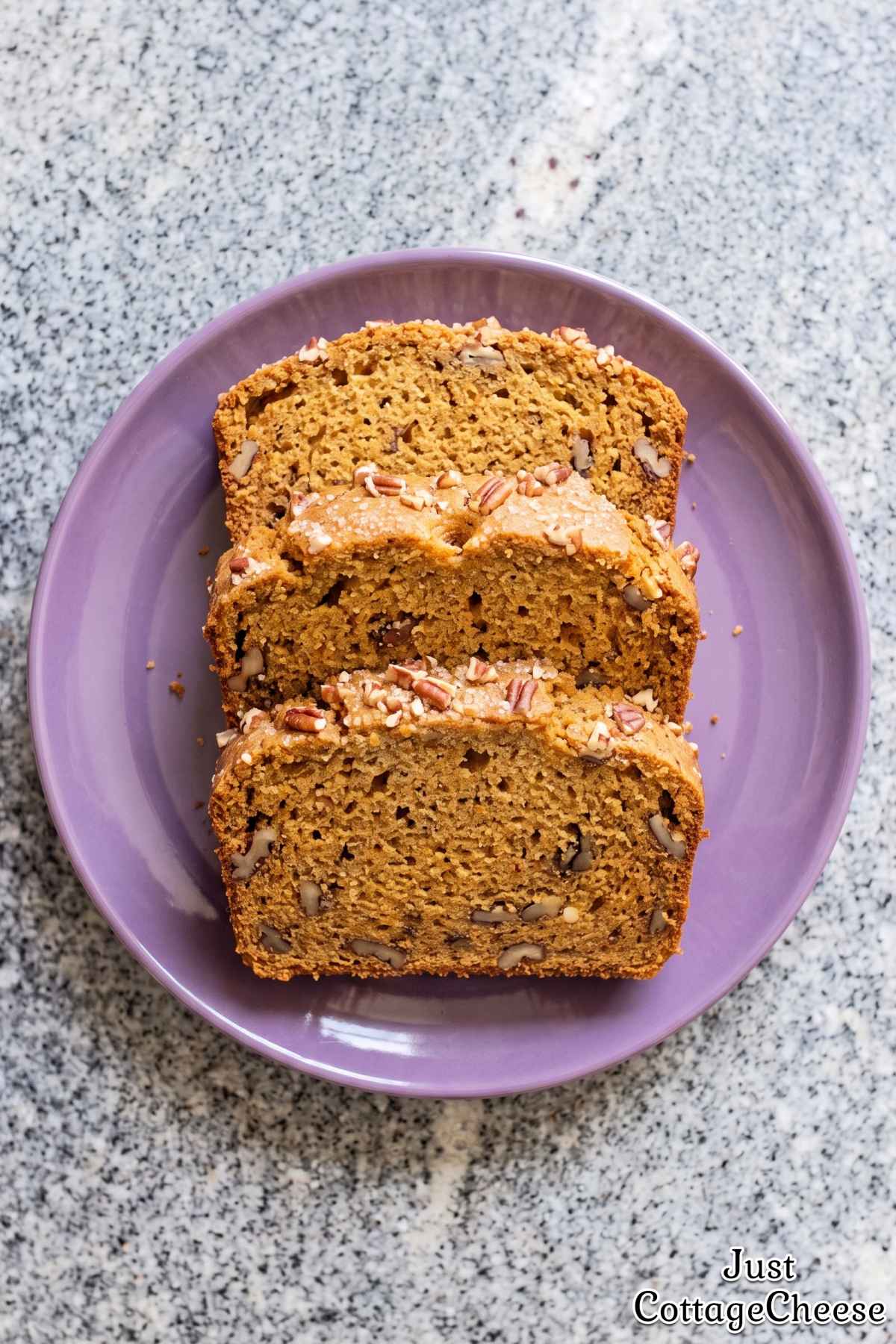 Fresh baked pumpkin spice bread