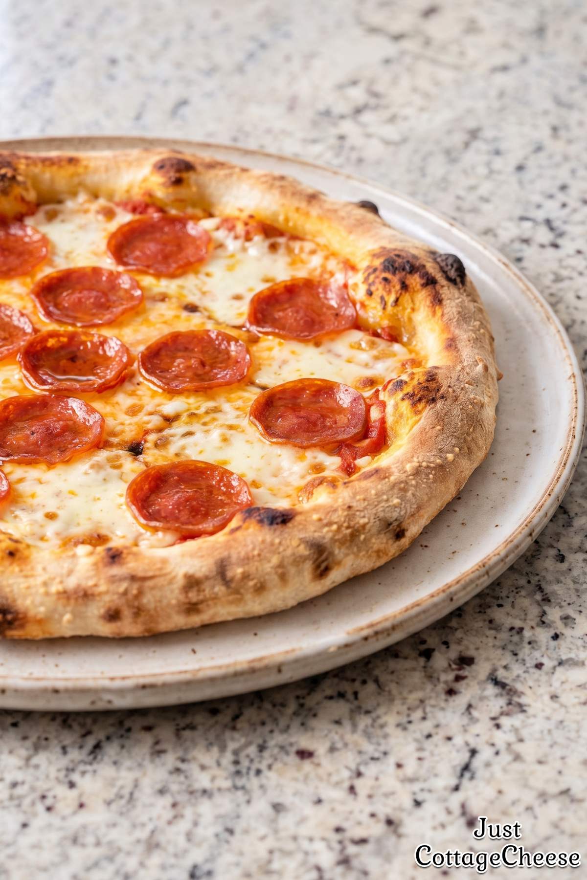 Wholesome cottage cheese pizza dough