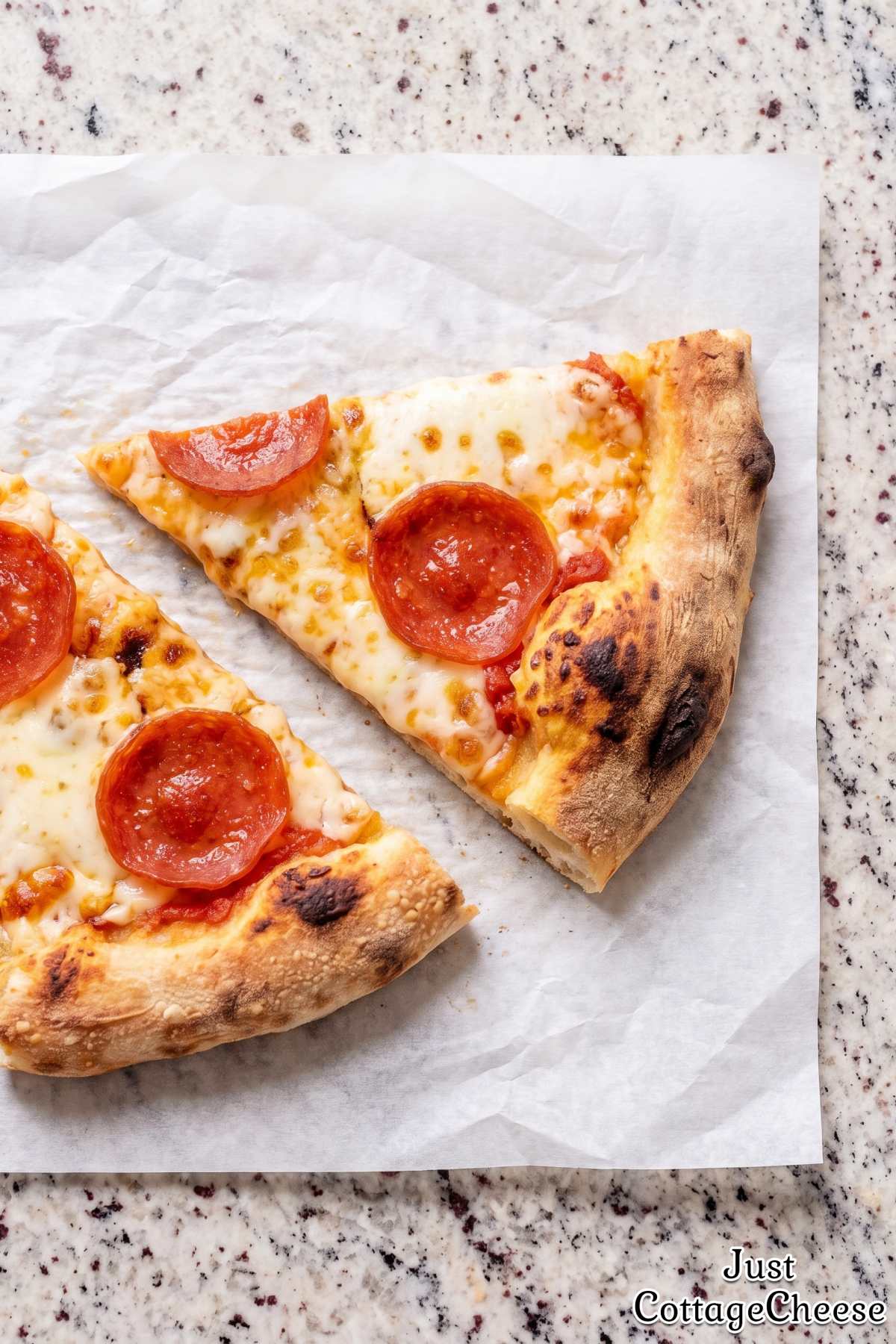 Fresh baked sourdough pizza crust