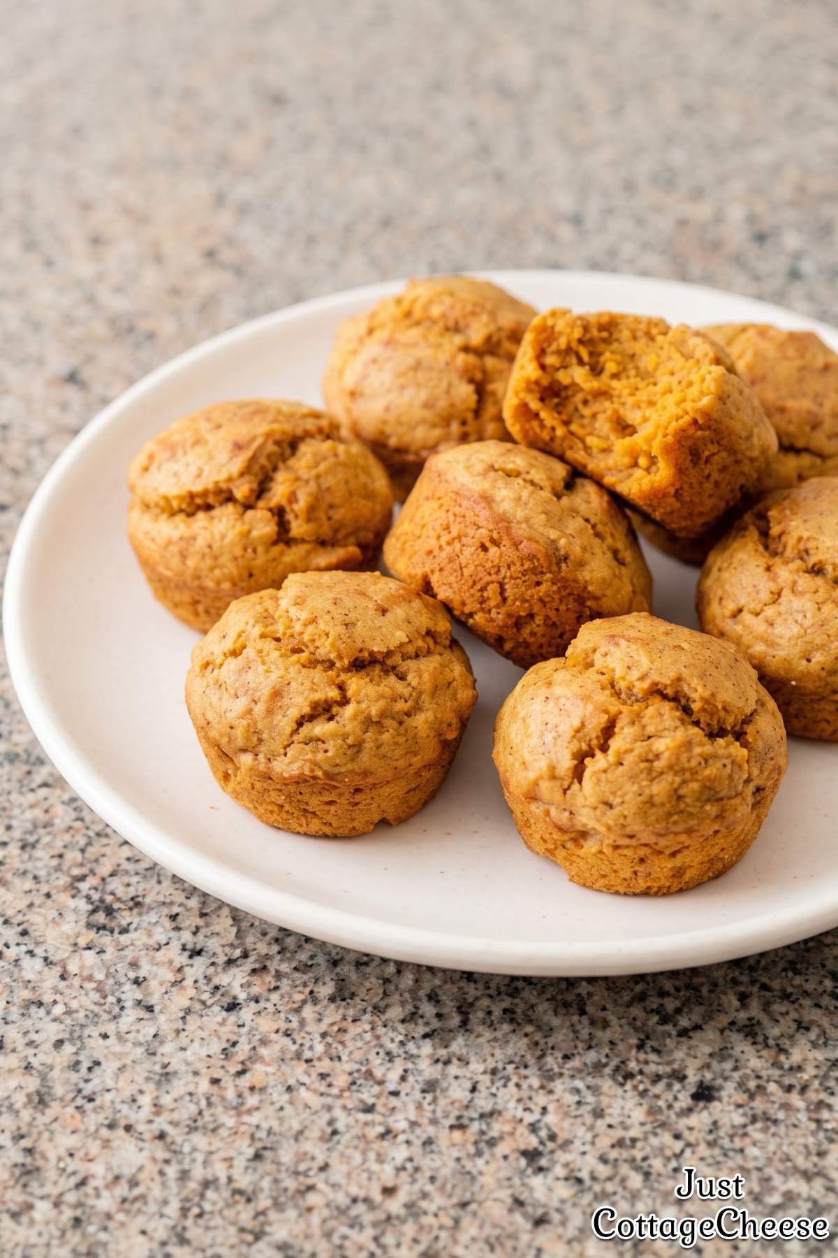 Soft cinnamon sweet potato bites