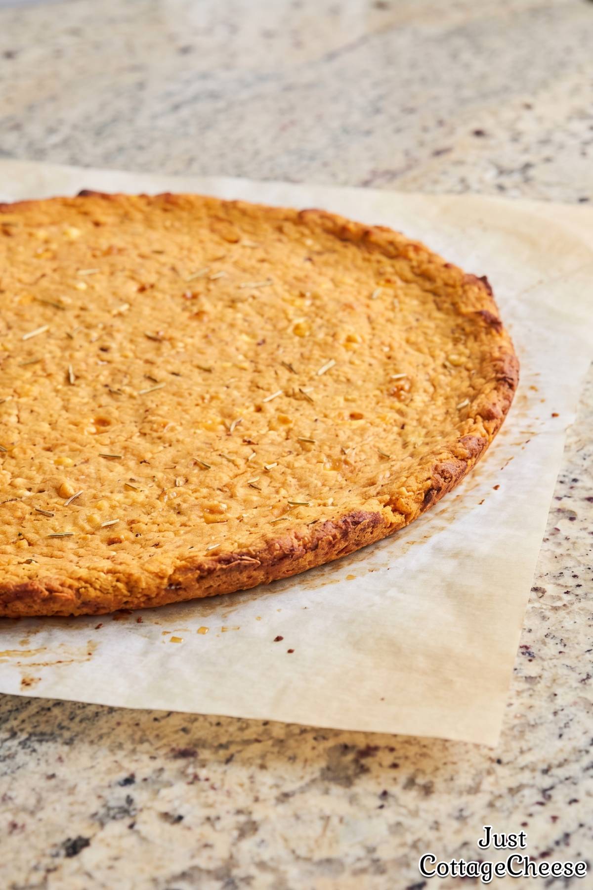 Wholesome sweet potato pizza crust