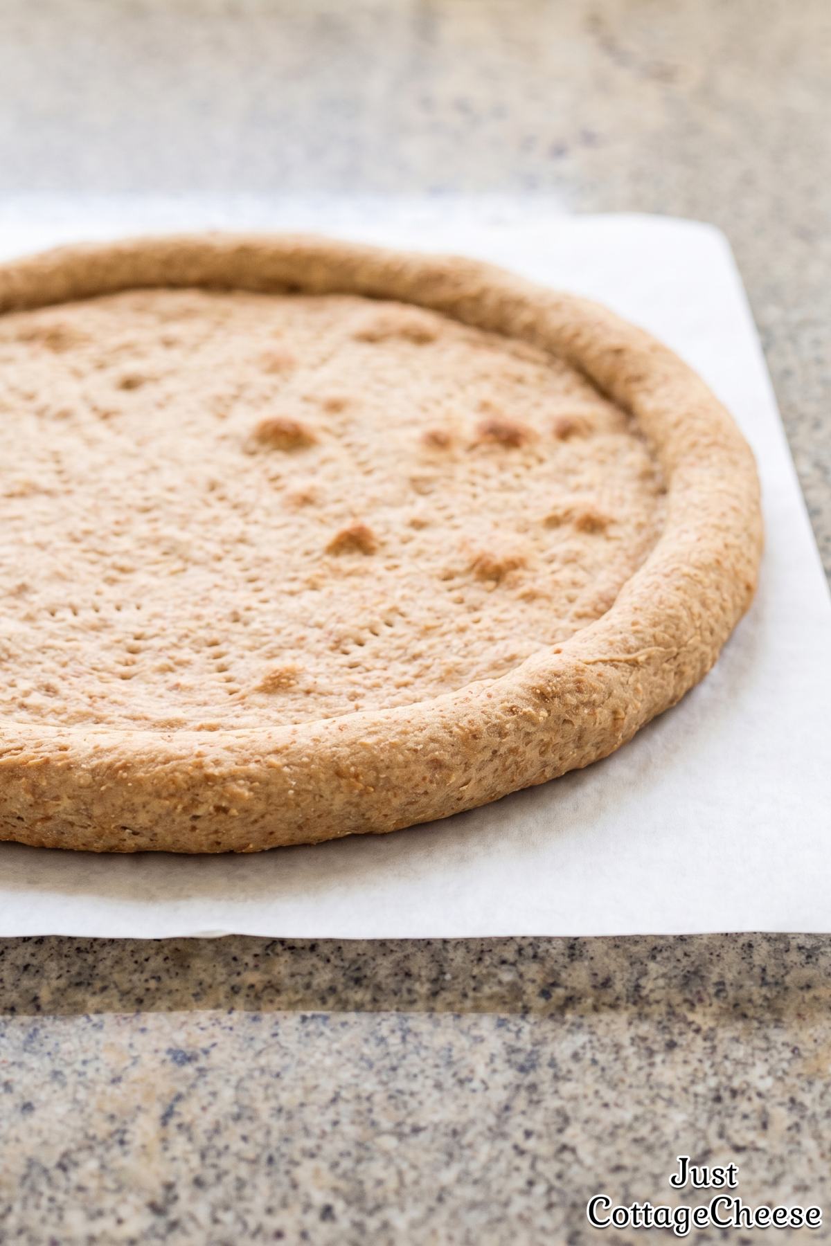 Easy whole wheat pizza crust