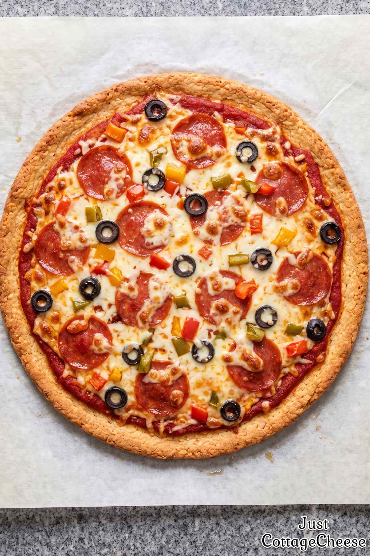 High protein gluten free rice pizza crust