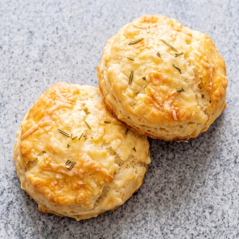 Air Fryer Cottage Cheese Rosemary Parmesan Biscuits