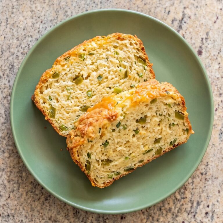Cottage Cheese Cheddar Jalapeno Bread