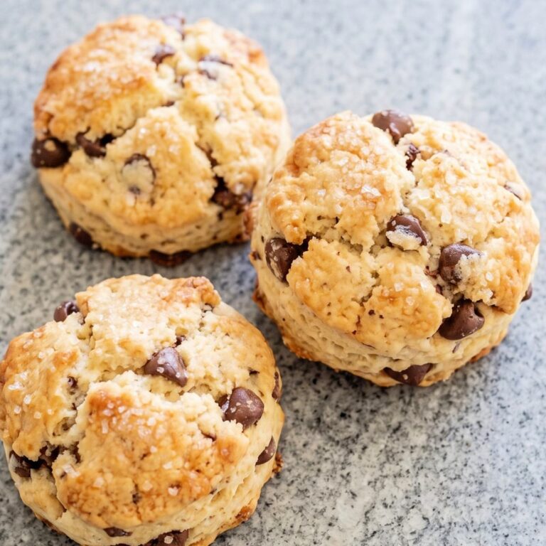 Cottage Cheese Chocolate Chip Biscuits