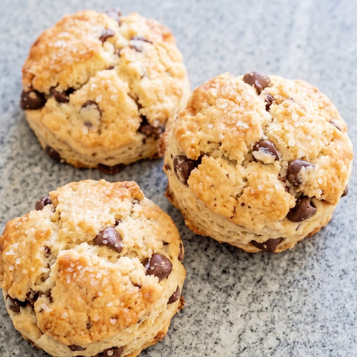 Cottage Cheese Chocolate Chip Biscuits