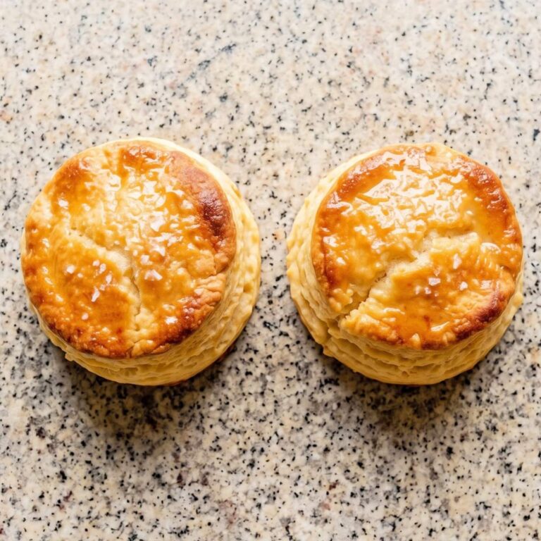 Cottage Cheese Honey Butter Biscuits