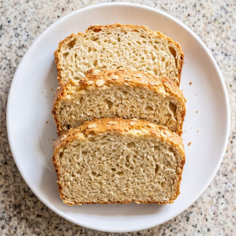Cottage Cheese Honey Oat Bread