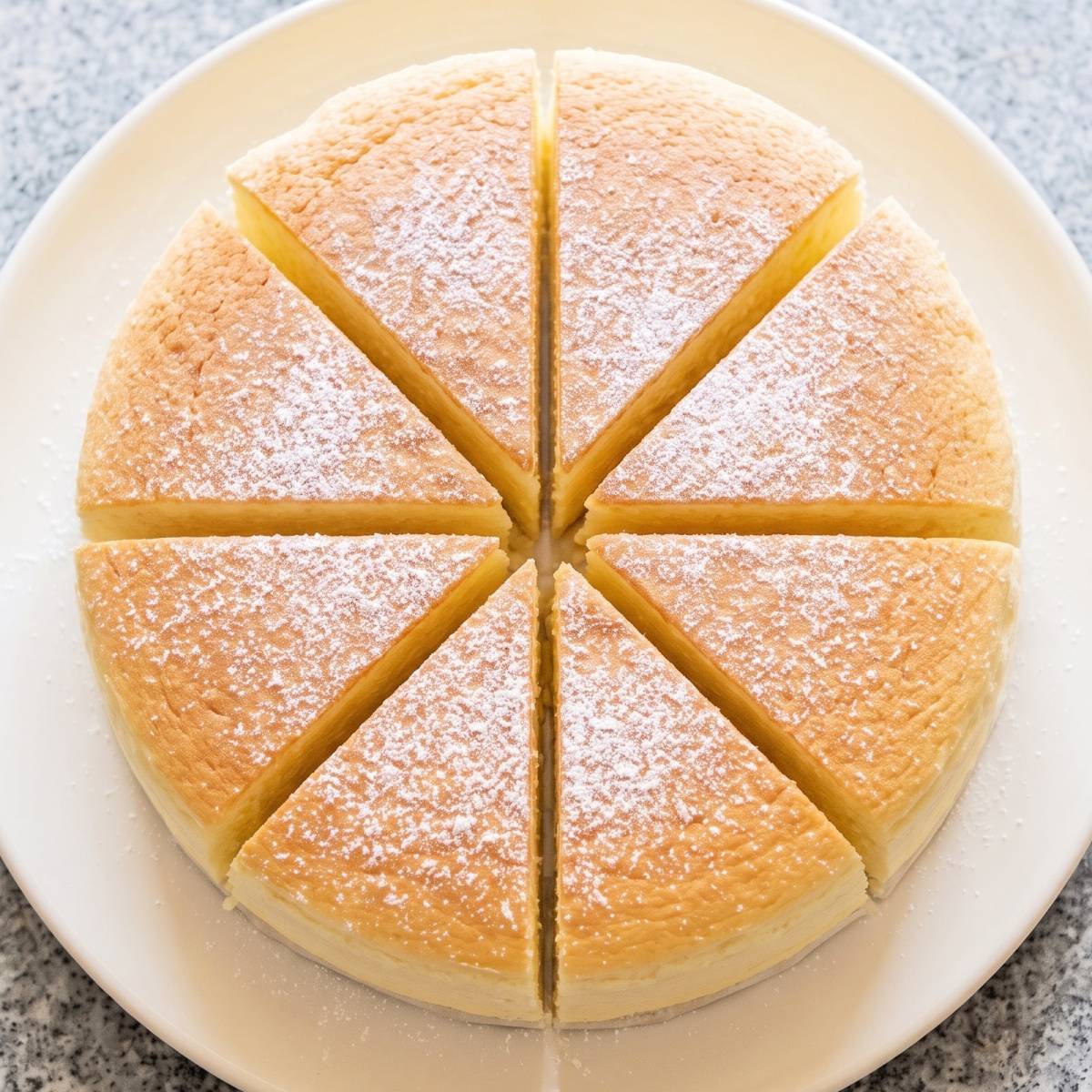 Cottage Cheese Japanese Cotton Cheesecake