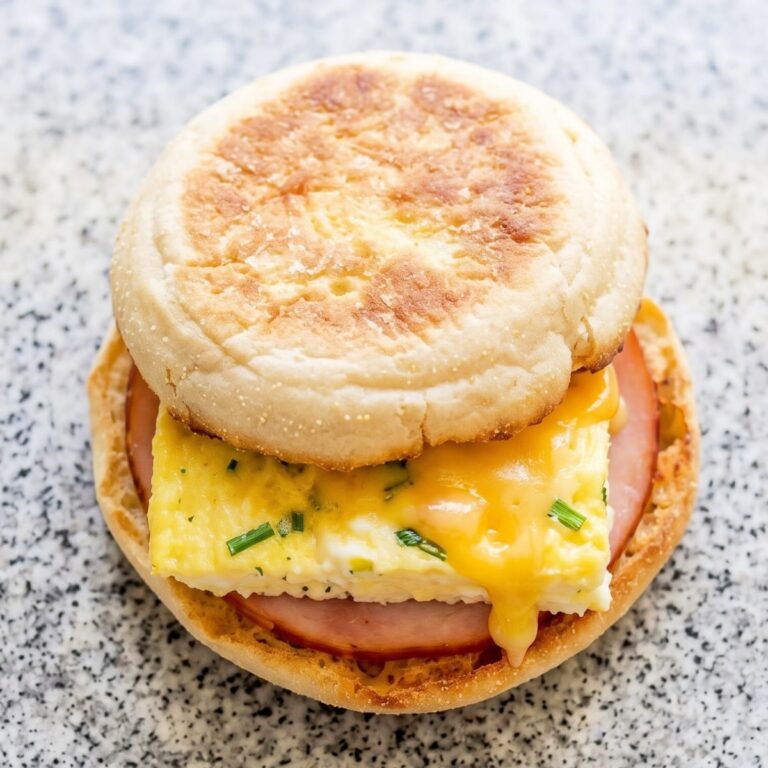 Cottage Cheese Protein Breakfast Sandwiches