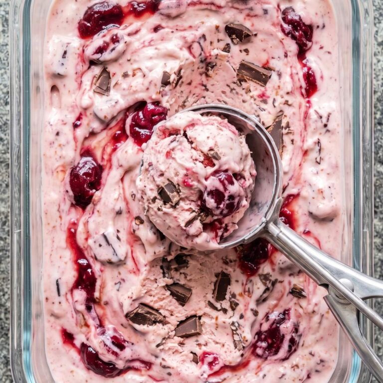 Cottage Cheese Protein Cherry Chocolate Chunk Ice Cream