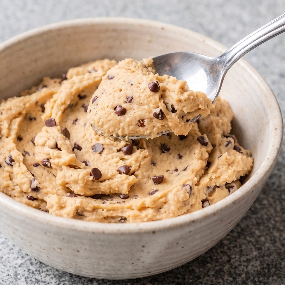 Cottage Cheese Protein Chocolate Chip Cookie Dough