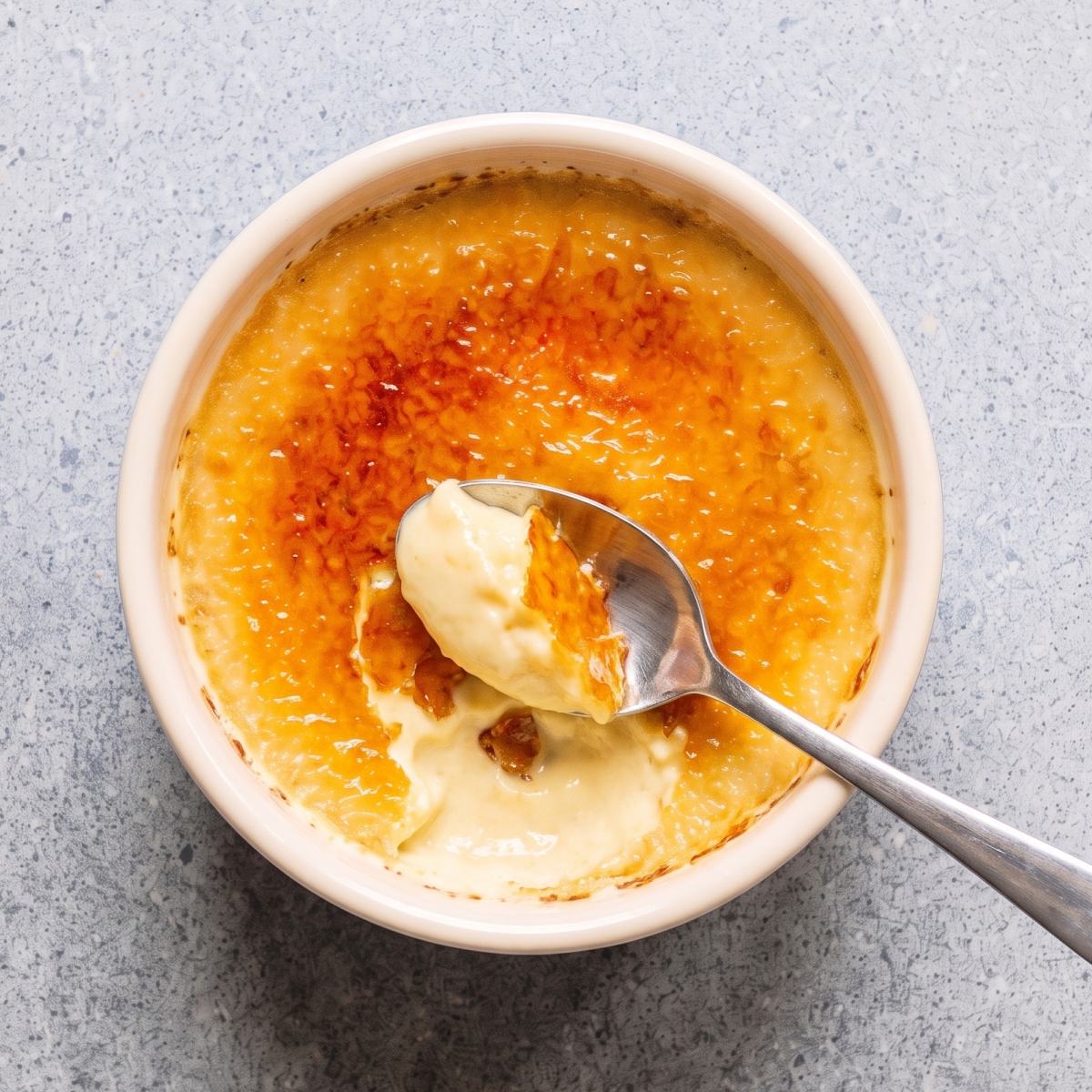 Cottage Cheese Protein Creme Brulee