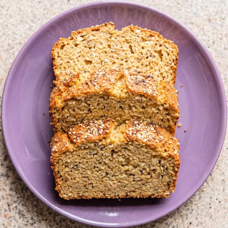 Cottage Cheese Protein Everything Bagel Bread