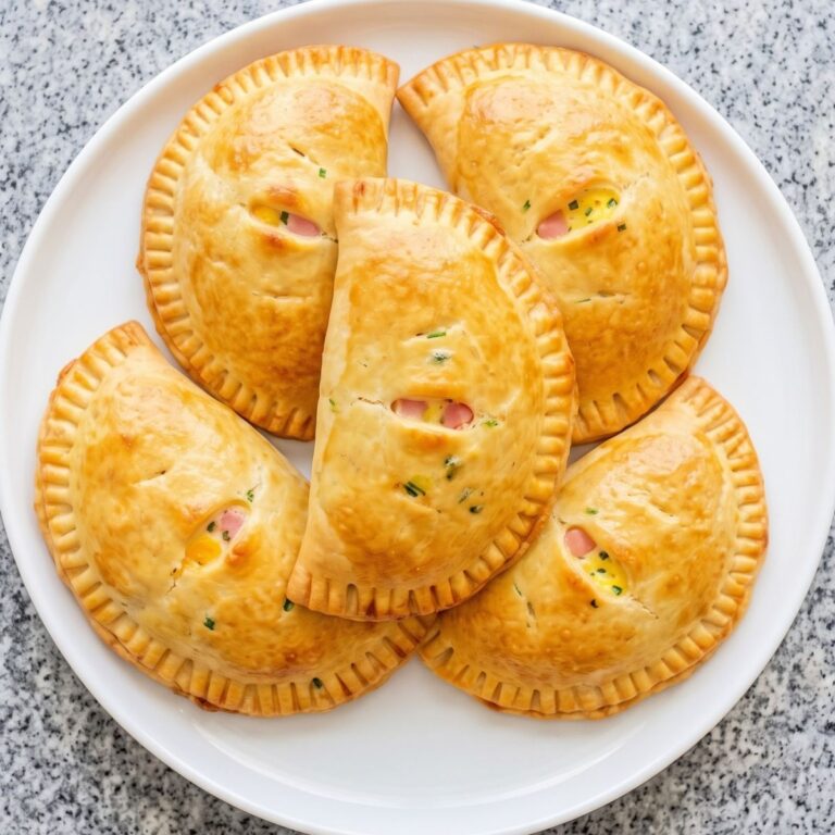 Cottage Cheese Protein Ham & Cheese Breakfast Pockets