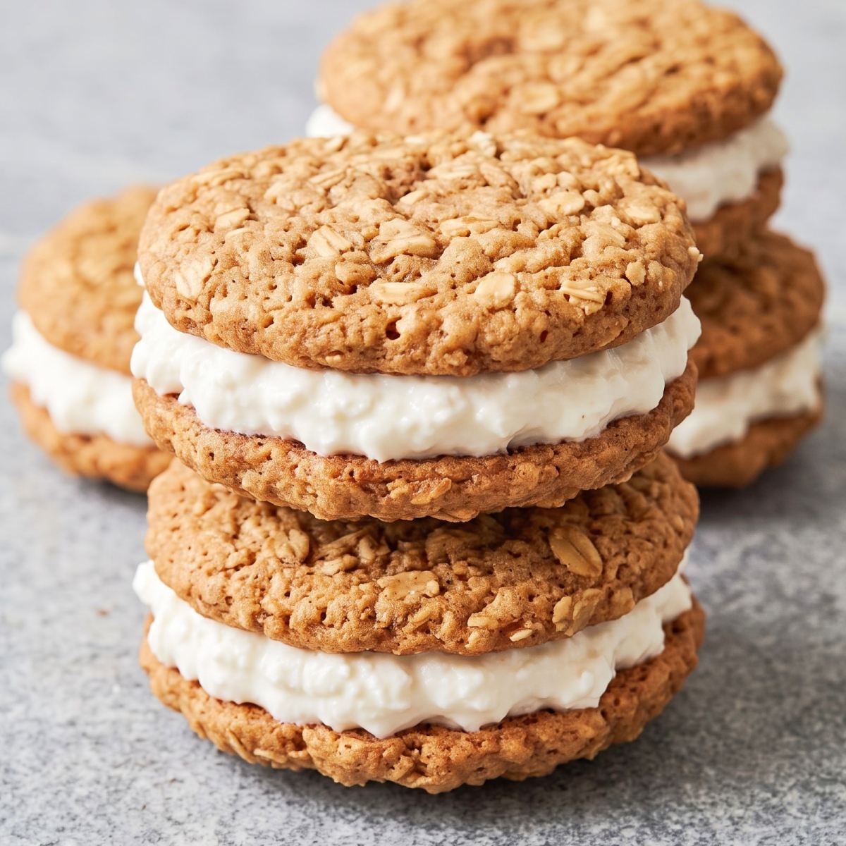 Cottage Cheese Protein Oatmeal Cream Pies