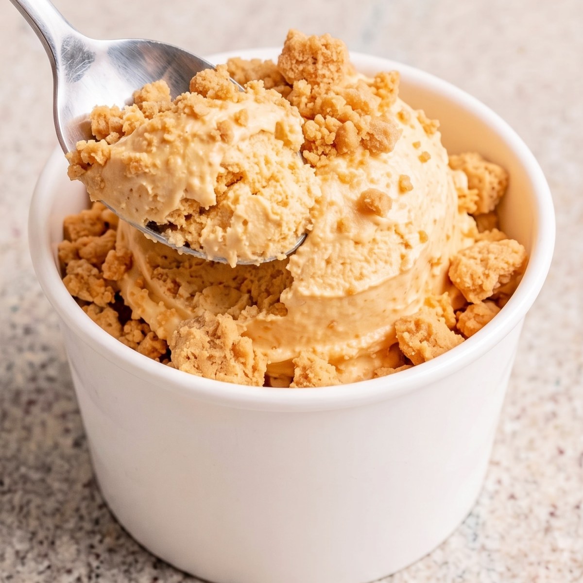 Cottage Cheese Protein Pumpkin Pie Ice Cream