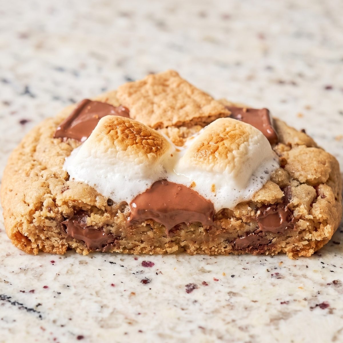 Cottage Cheese Protein S'mores Cookies