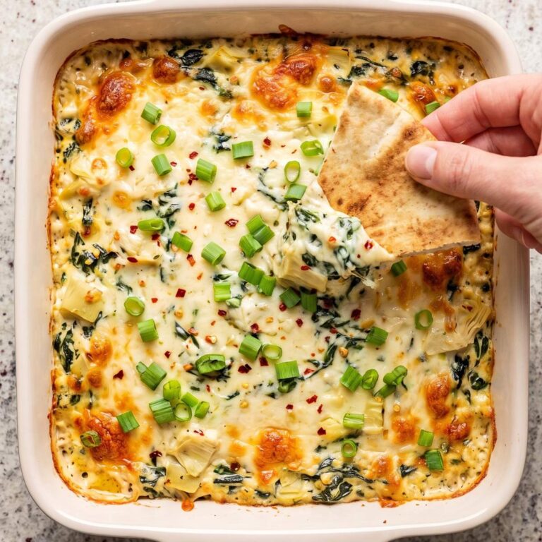 Cottage Cheese Protein Spinach Artichoke Dip