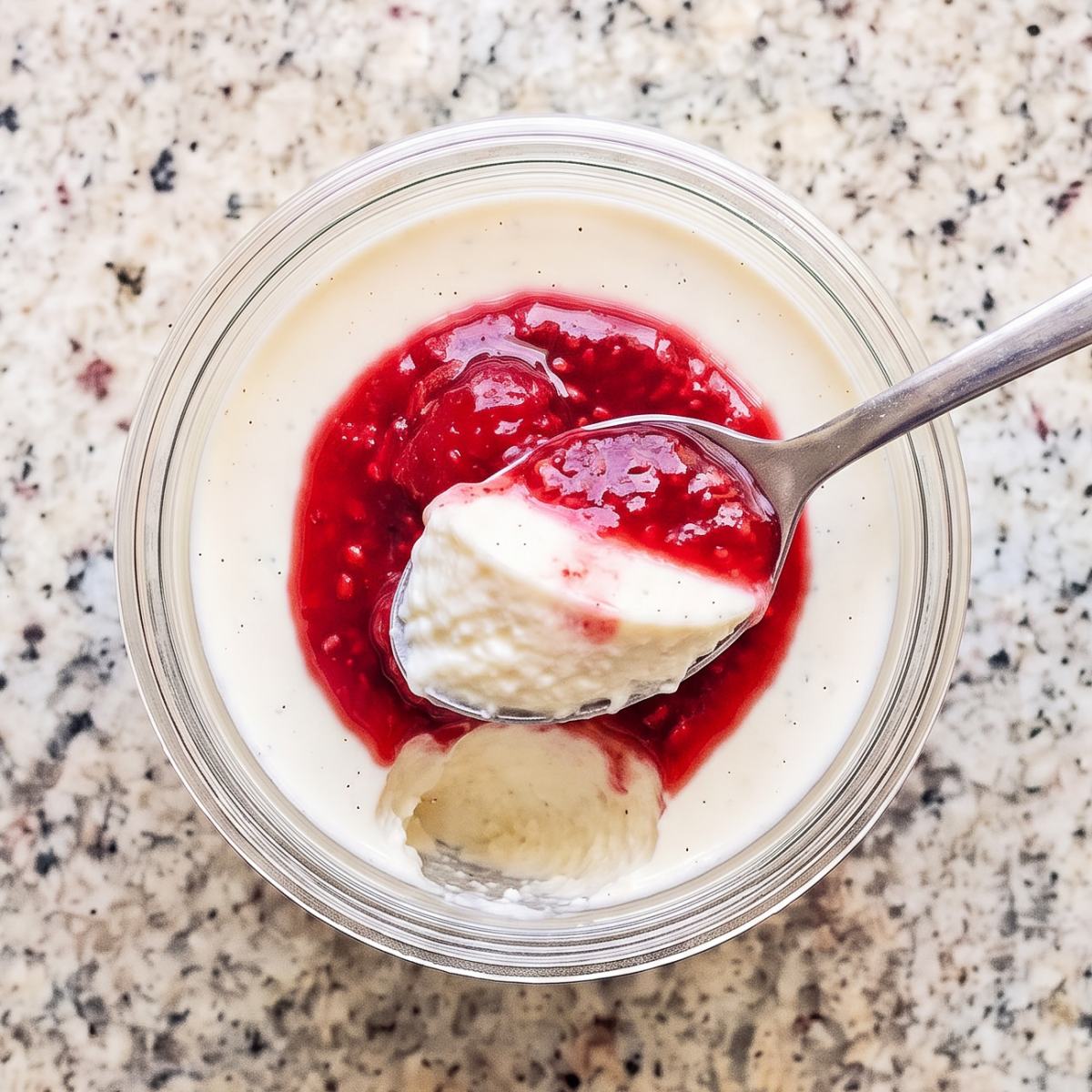 Cottage Cheese Protein Vanilla Panna Cotta