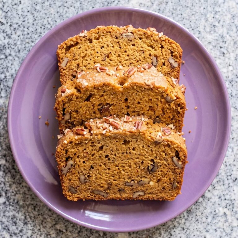 Cottage Cheese Pumpkin Spice Bread
