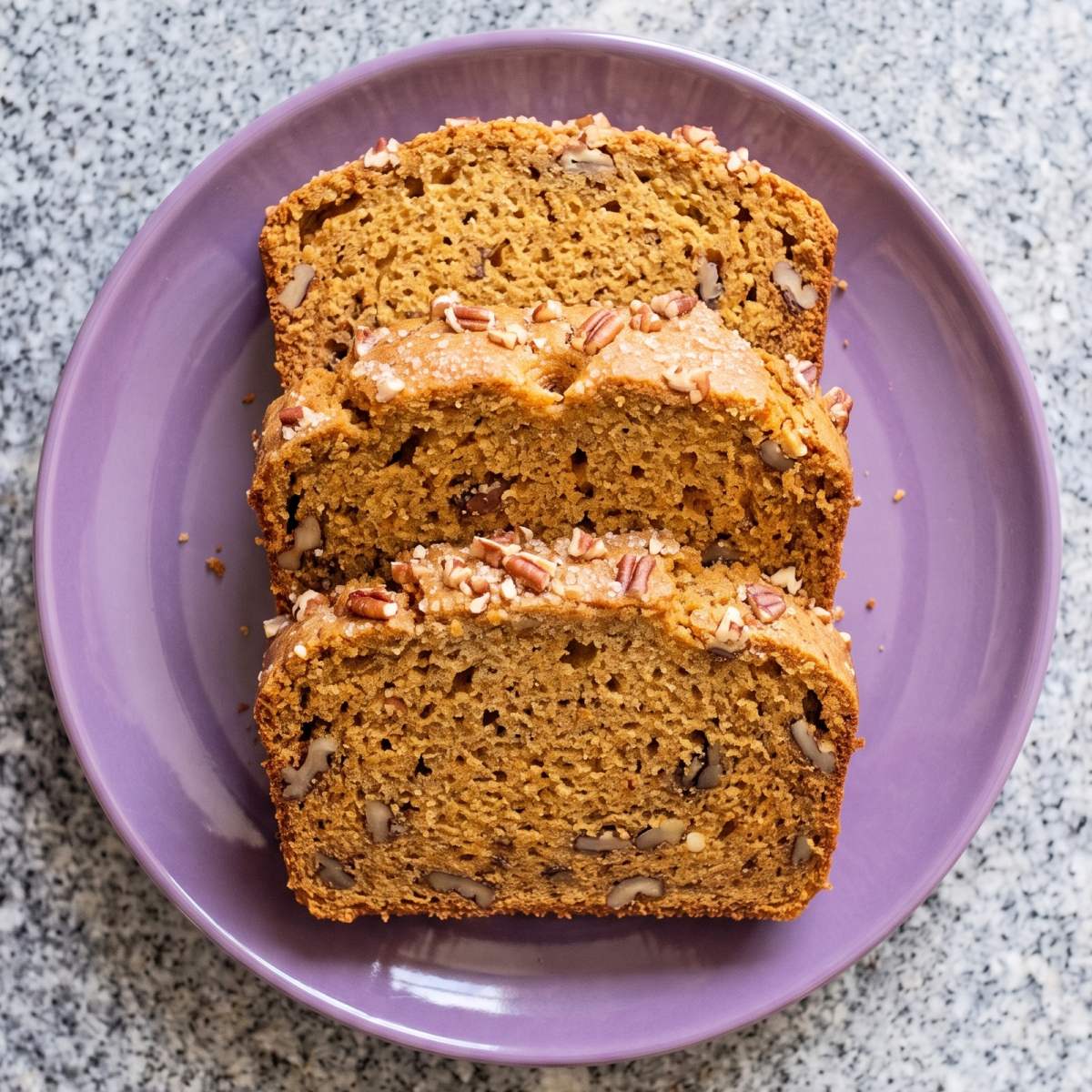 Cottage Cheese Pumpkin Spice Bread
