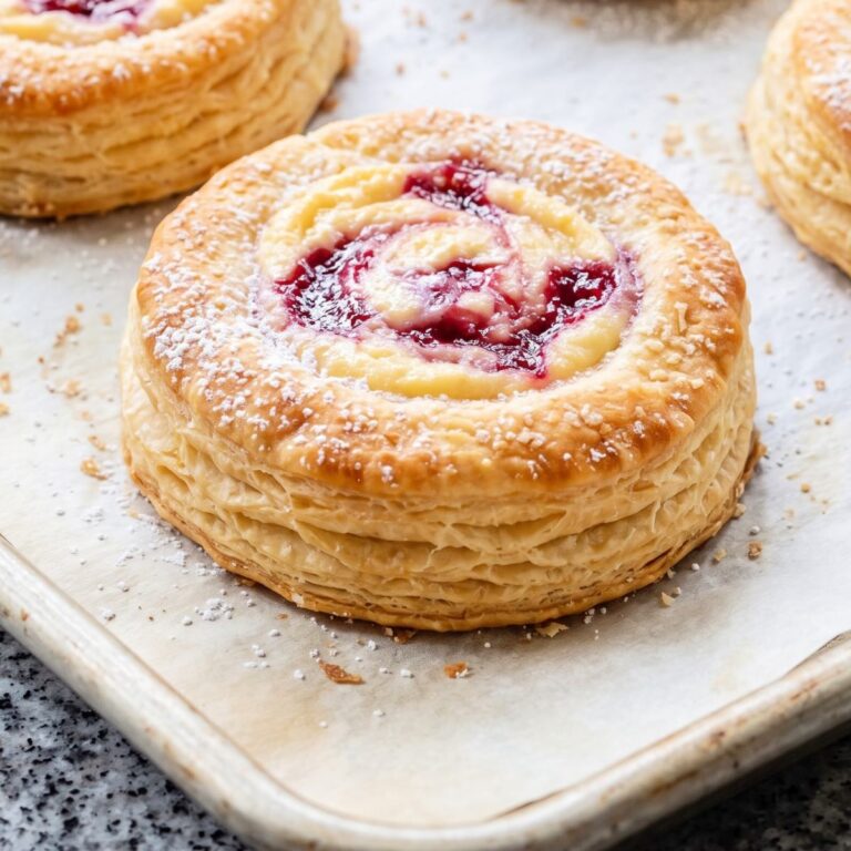 Cottage Cheese Raspberry Cheesecake Biscuits